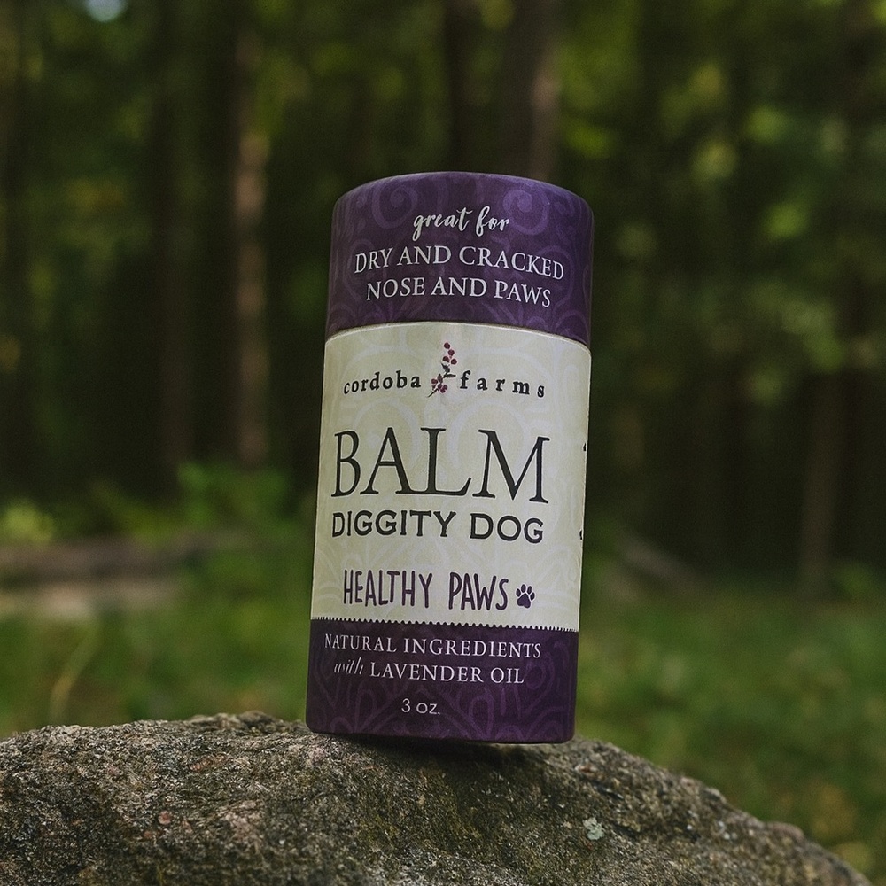 Cordoba Farms Balm Diggity Dog Healthy Paws 3 oz Natural Paw & Nose Balm